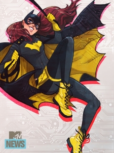 Pin-up da Batgirl por Babs Tarr