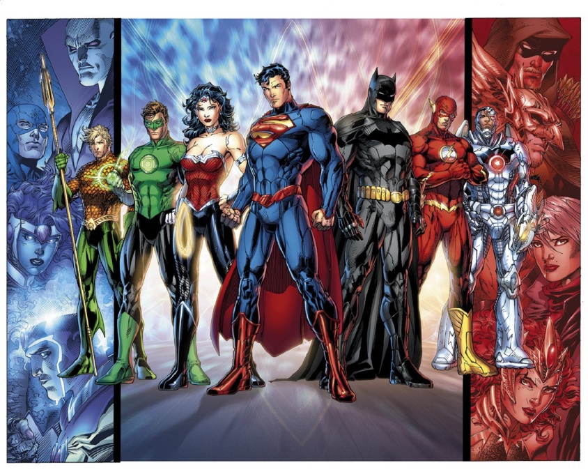 New 52 Justice League by Jim Lee