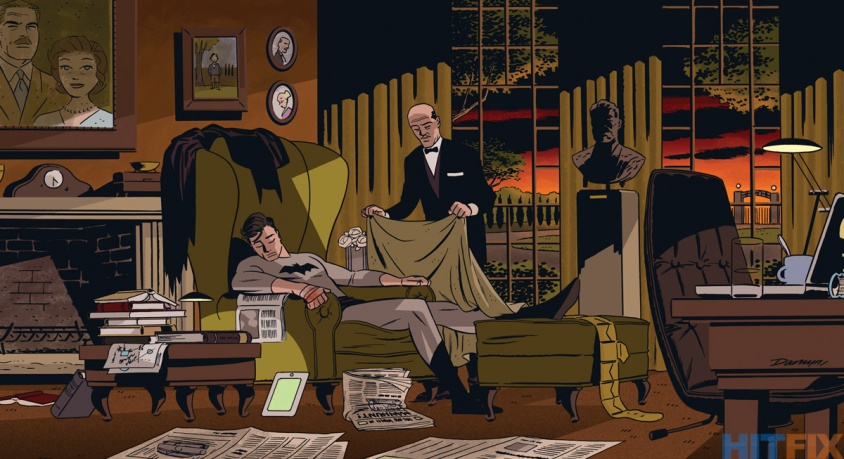 Detective Comics #37 widescreen variant by Darwyn Cooke